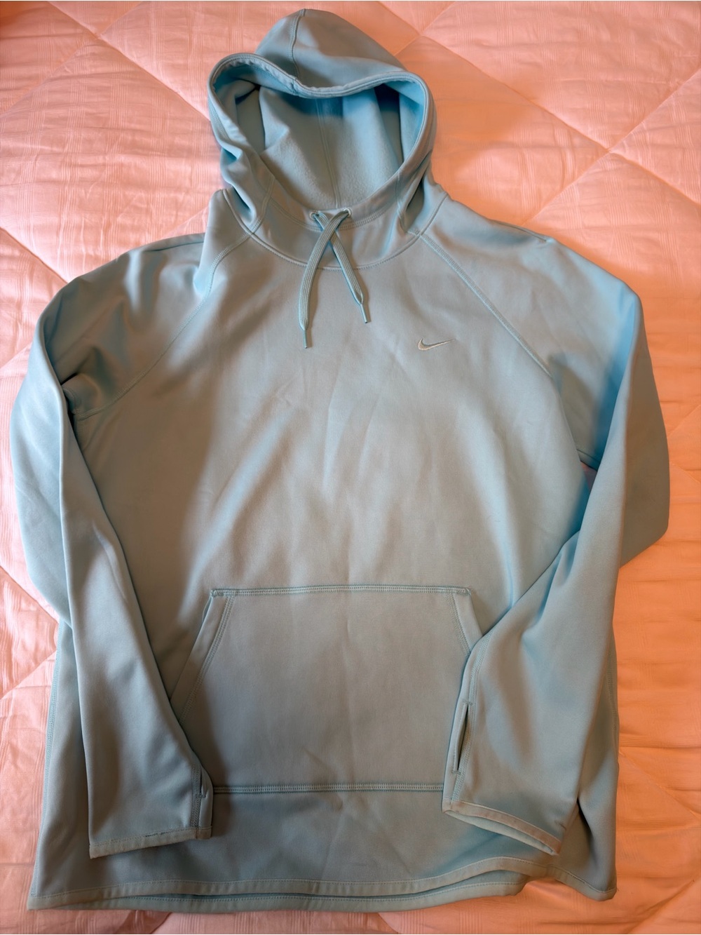 Nike Light Blue Pullover Hoodie